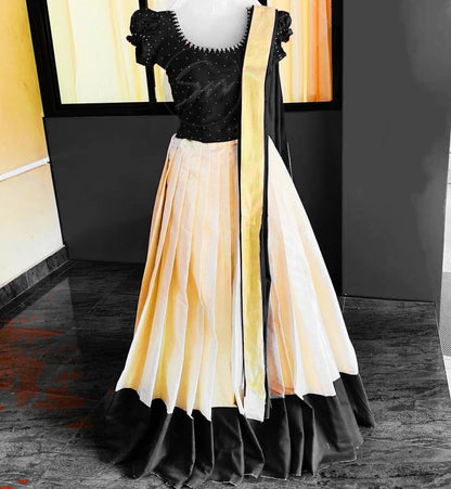 🌼 *Dhavani set Handwork*🌼