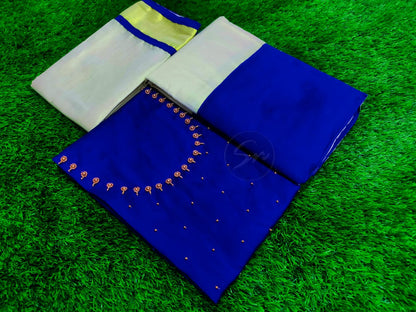 🌼 *Dhavani set Handwork*🌼