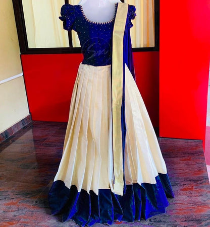 🌼 *Dhavani set Handwork*🌼